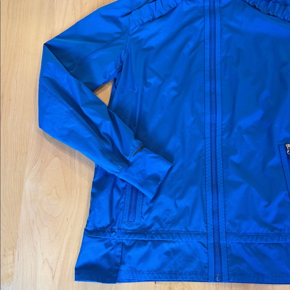 Lululemon Blue Running Hooded Running Jacket size 10 - Picture 3 of 15